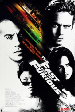 หนังเรื่อง The Fast and the Furious (2001) เร็ว  แรงทะลุนรก 1