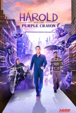 หนังเรื่อง Harold and the Purple Crayon แฮโรลด์กับสีเทียนมหัศจรรย์ (2024) บรรยายไทย