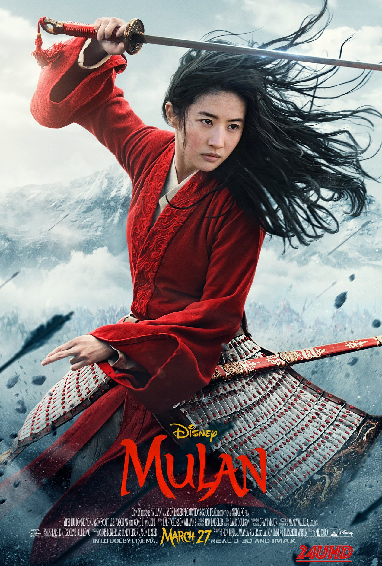 หนังเรื่อง Mulan  Princess Warrior (Kung Fu Mulan) มู่หลาน เจ้าหญิงนักรบ (2020)